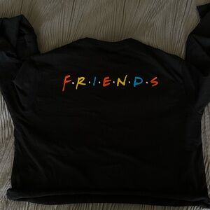 Super cute Black Friends long sleeve t-shirt